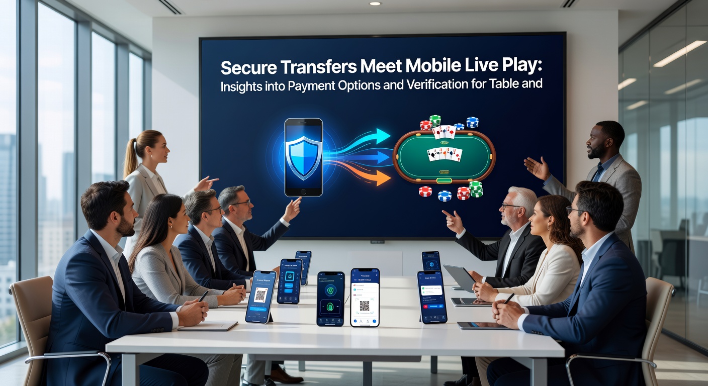 Verification and secure transfer interface for mobile slot and table game sessions