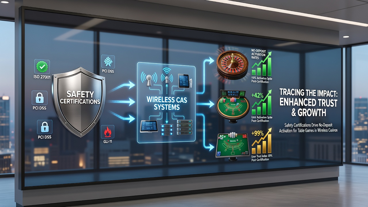 Impact of certified security measures on no-deposit table game play in casino mobile apps